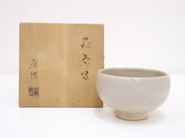JAPANESE TEA CEREMONY / HAGI WARE TEA BOWL CHAWAN